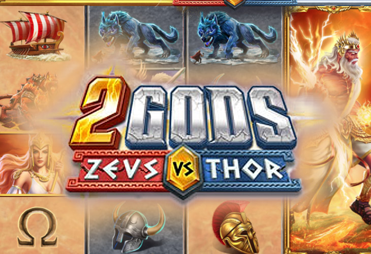2 Gods Zeus vs Thor - 4ThePlayer slot at Friday Roll Casino Casino