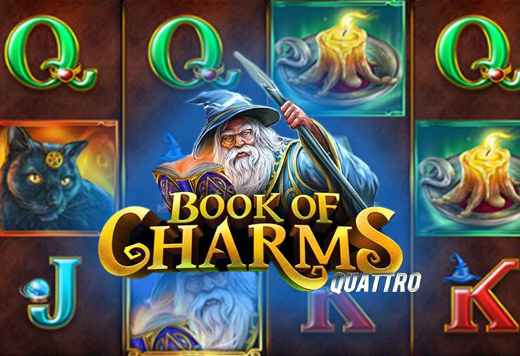 Book of Charms Quattro - Stakelogic slot at Friday Roll Casino Casino