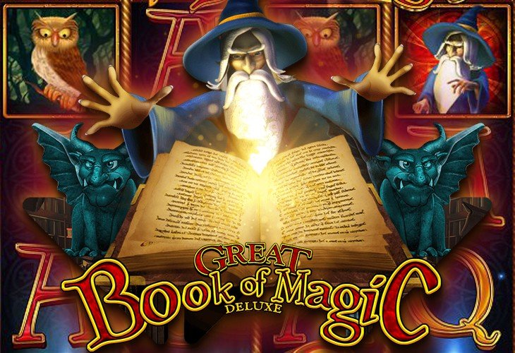 Great Book of Magic Deluxe - Wazdan slot at Friday Roll Casino Casino