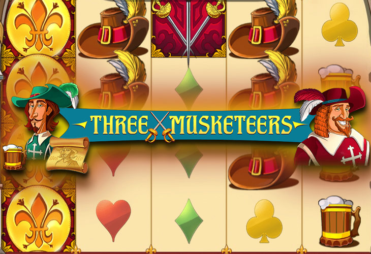 Three Musketeers - Red Tiger Gaming slot at Friday Roll Casino Casino